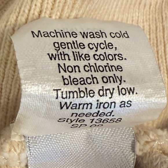 J. Crew Cream Cardigan Sweater M - Picture 6 of 6